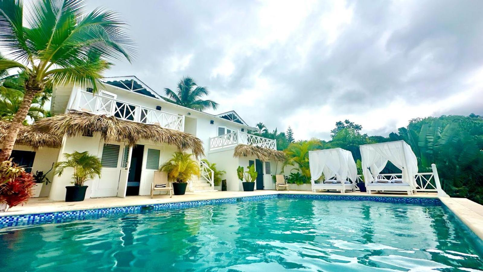 Villa Blanca Chambre D'Hotes Vue Sur Mer Las Terrenas Eksteriør bilde