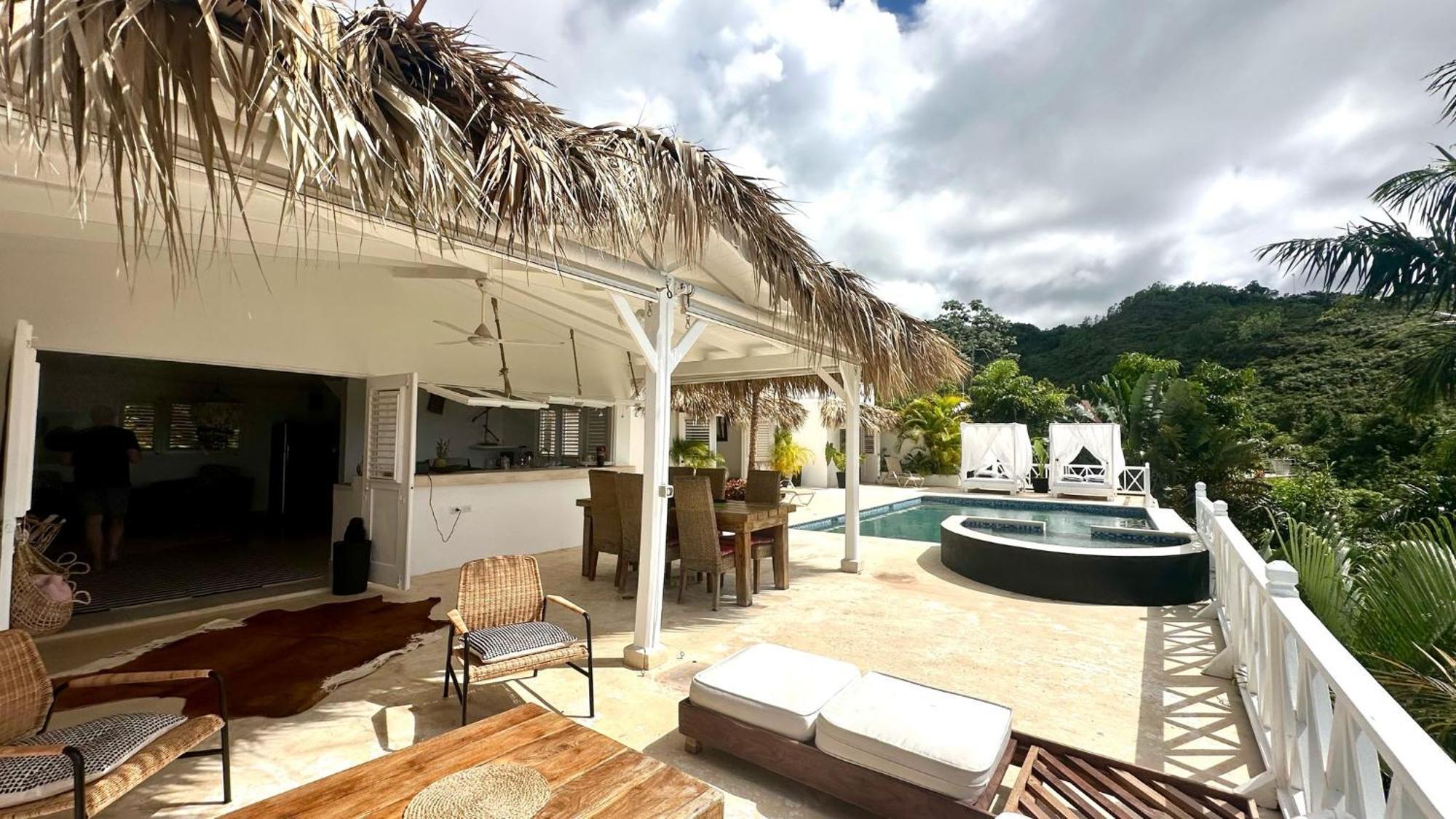 Villa Blanca Chambre D'Hotes Vue Sur Mer Las Terrenas Eksteriør bilde